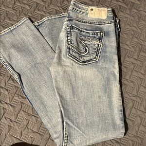 Silver Jeans Light Blue Boot Cut Women's Jeans